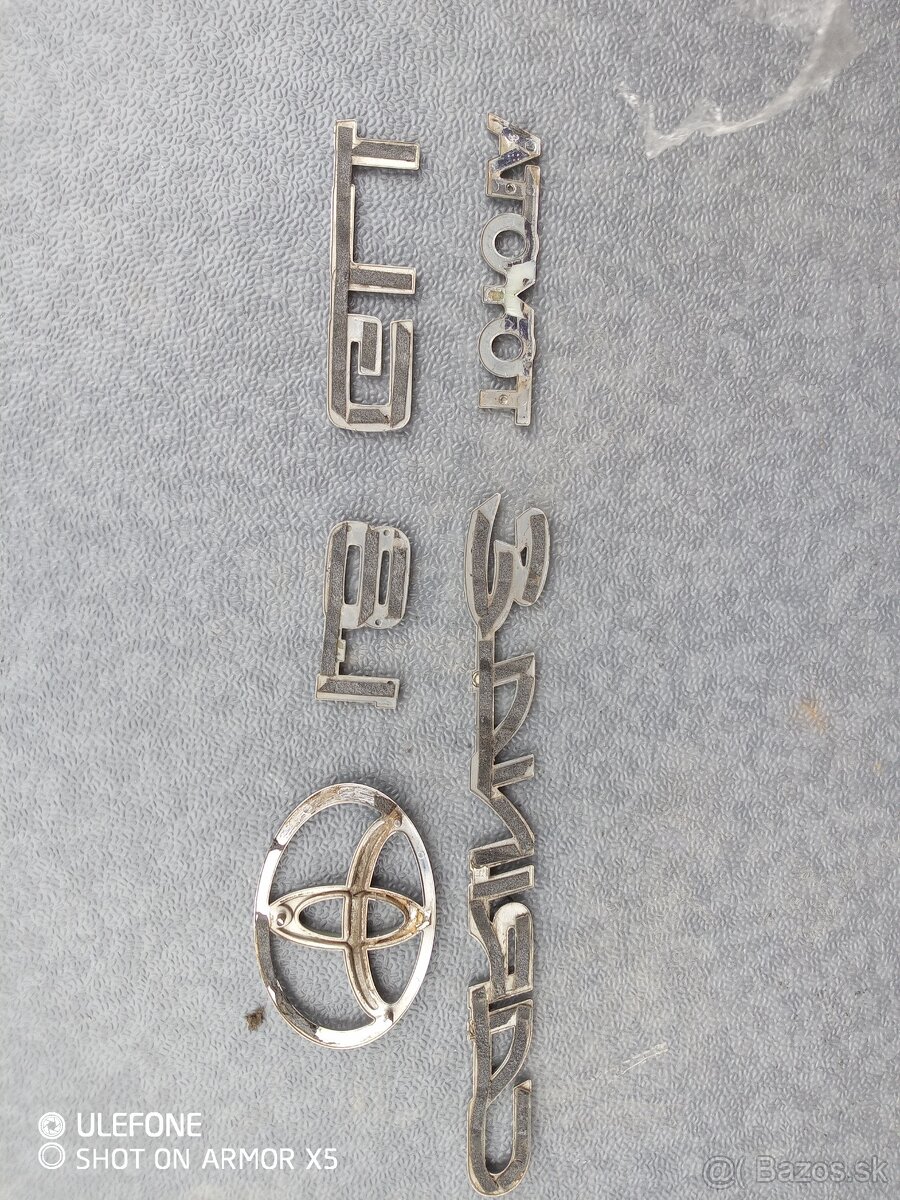 Toyota Carina e emblemy / znaky na karoseriu - 2