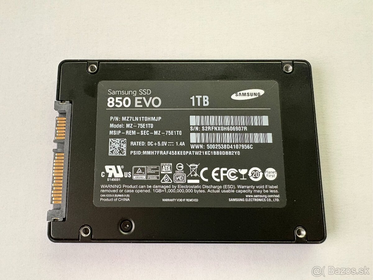 Samsung SSD 850 EVO 1TB - 2