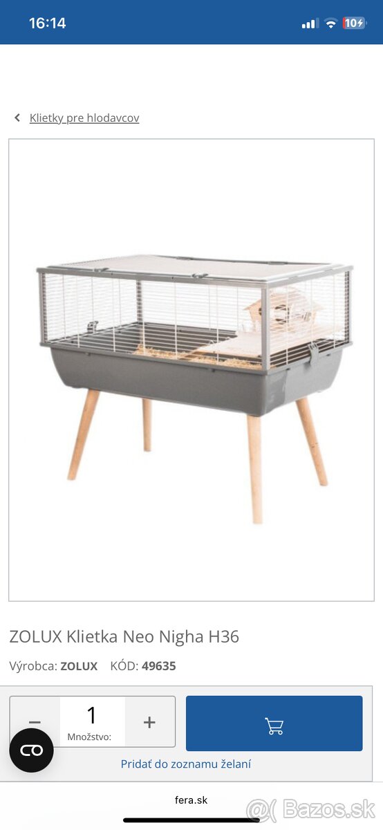 Klietka pre skrecka - 2