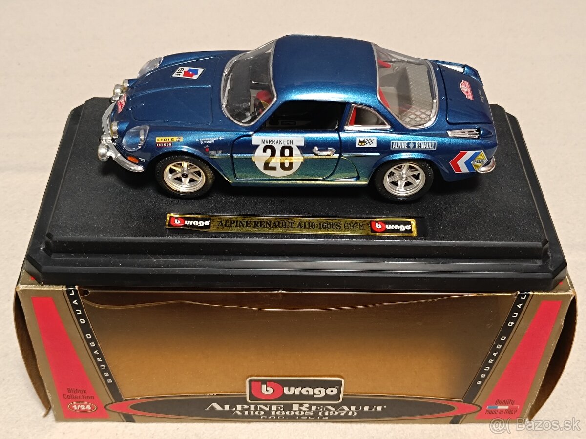 AUTOMODELY 1:24 BBURAGO – časť 2 - 2