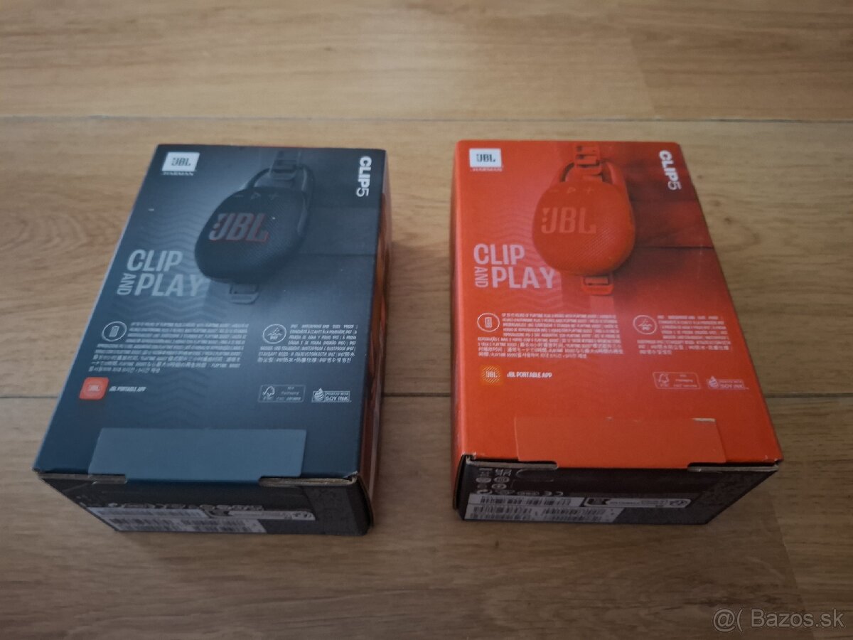 JBL Clip 5 a JBL Go 4 a JBL Go Essential - 2