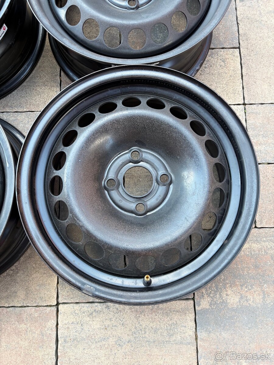 Plech. disky Opel R15, 4x100 - 2