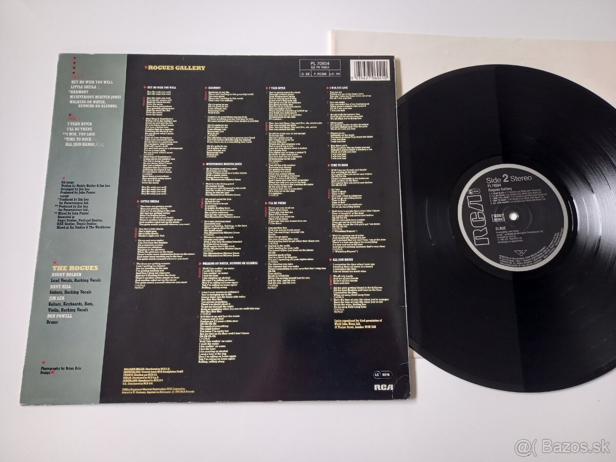 SLADE „Rogue Gallery“ /RCA 1985/skvely stav, DE, - 2