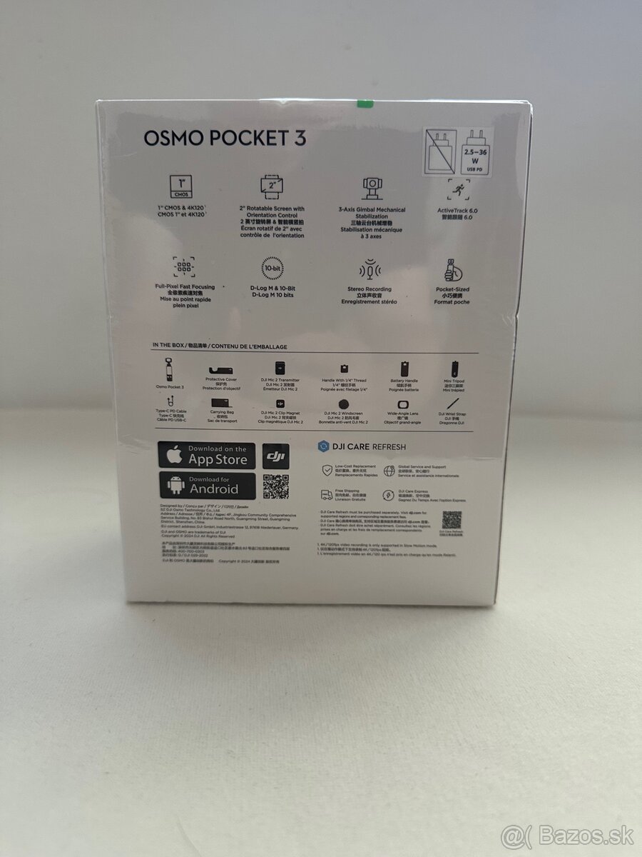 DJI Osmo Pocket 3 Creator Combo – úplne nový - 2