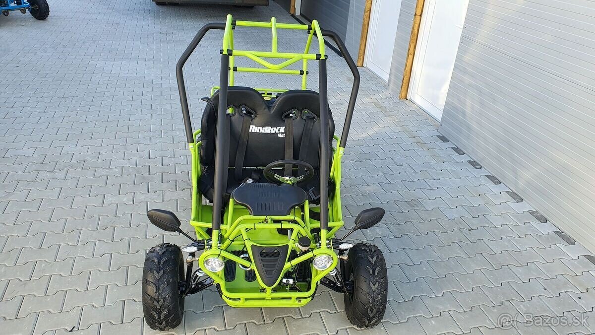 Dětská Buggy MiniRocket 125ccm MIDI zelená