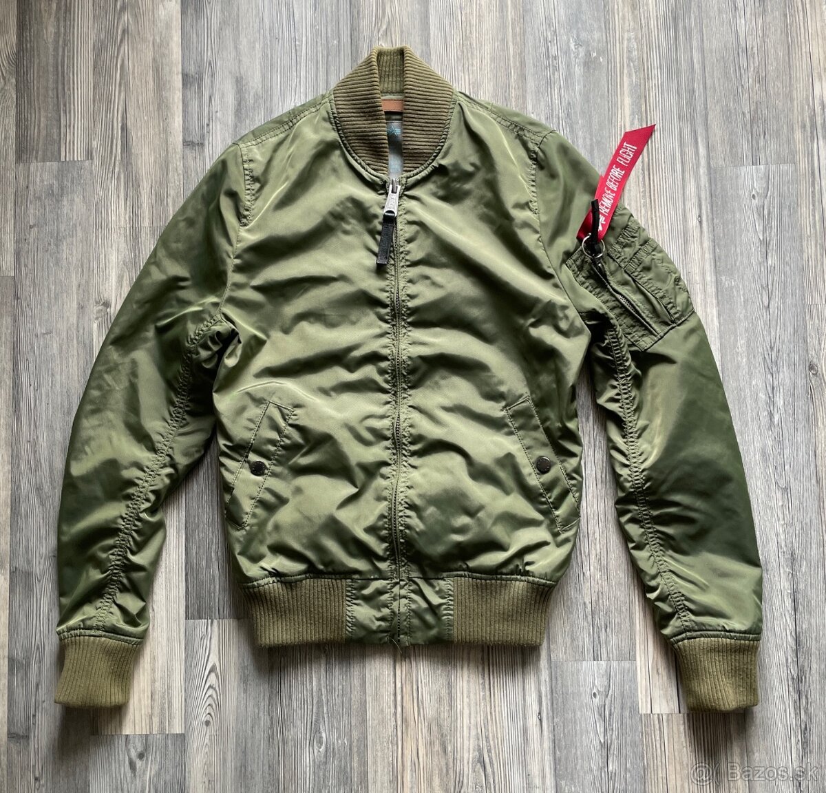 ALPHA INDUSTRIES ZELENÁ DÁMSKA VEĽKOSŤ -XS- - 2