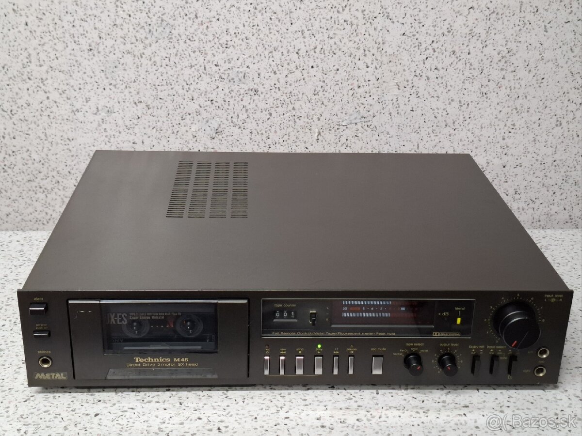 Technics RS-M45 》Direct Drive 2 motor SX head 》Cassete Deck - 2