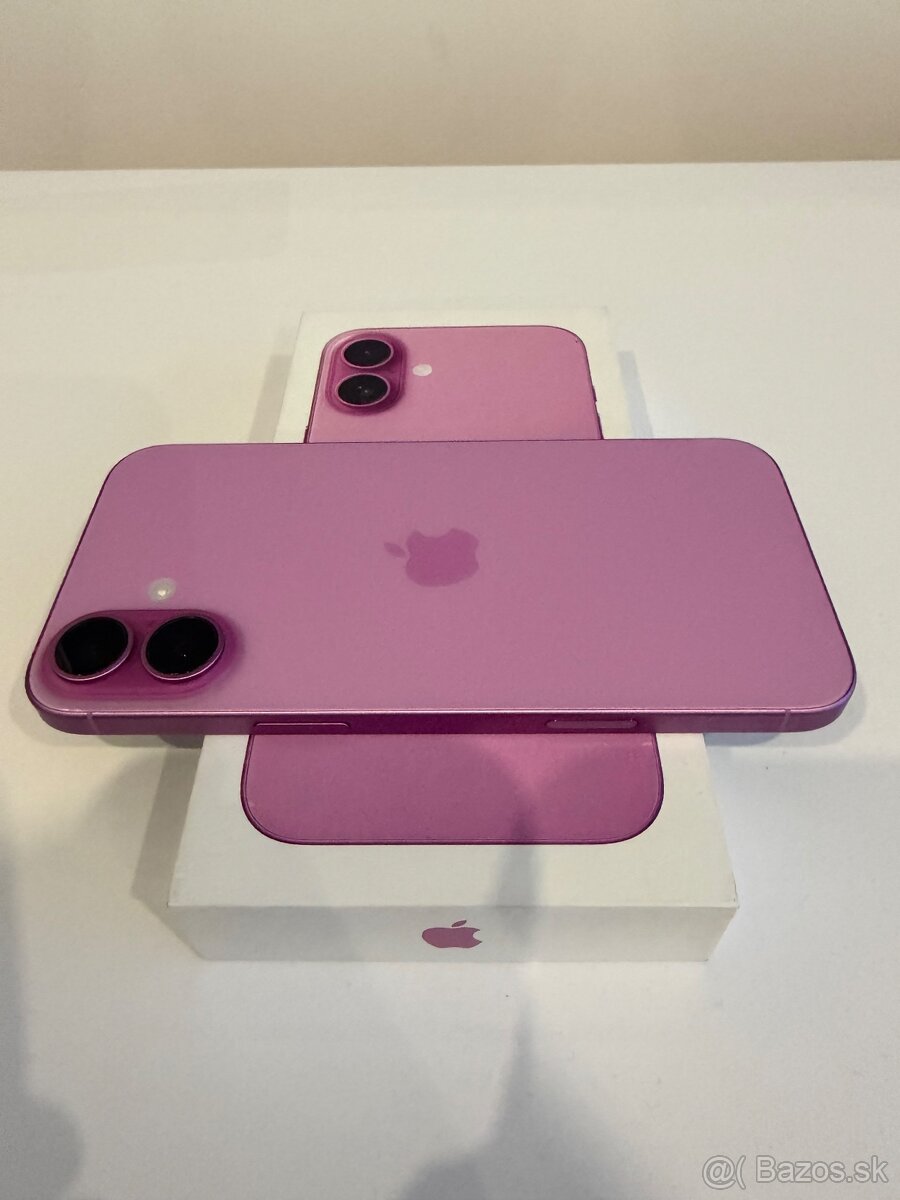 Apple Iphone 16 plus , 128 gb ružový - 2