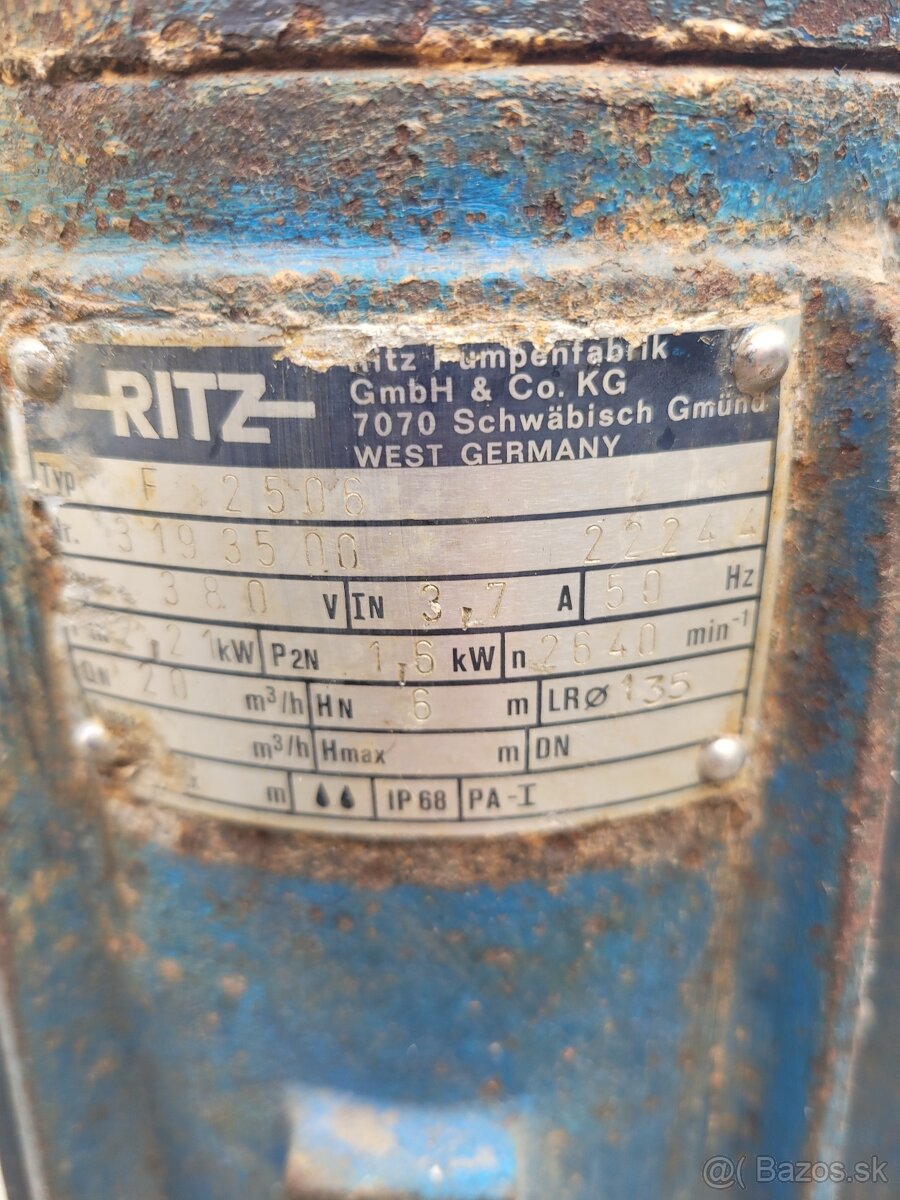 Čerpadlo na vodu - 2