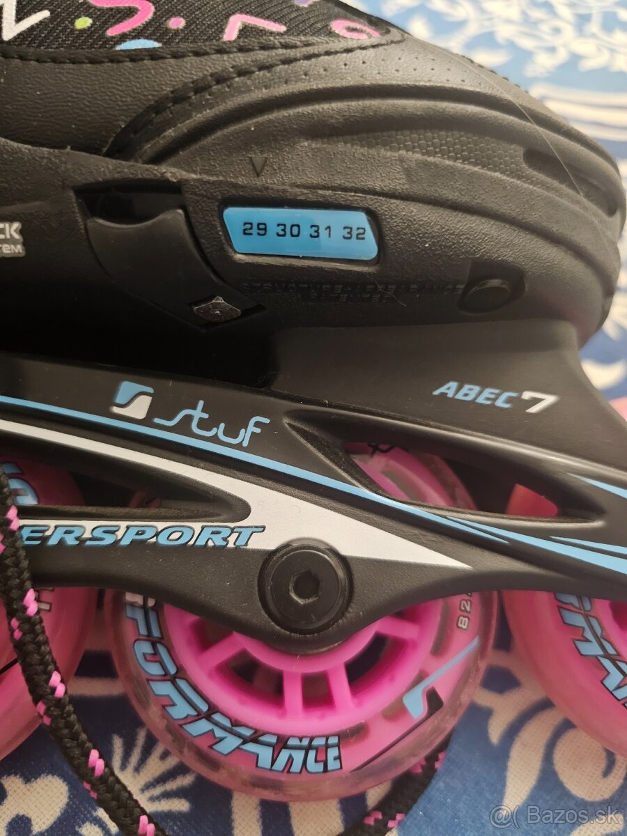 Predam dievcenske kolieskove korcue STUF veľ. 29-32 - 2