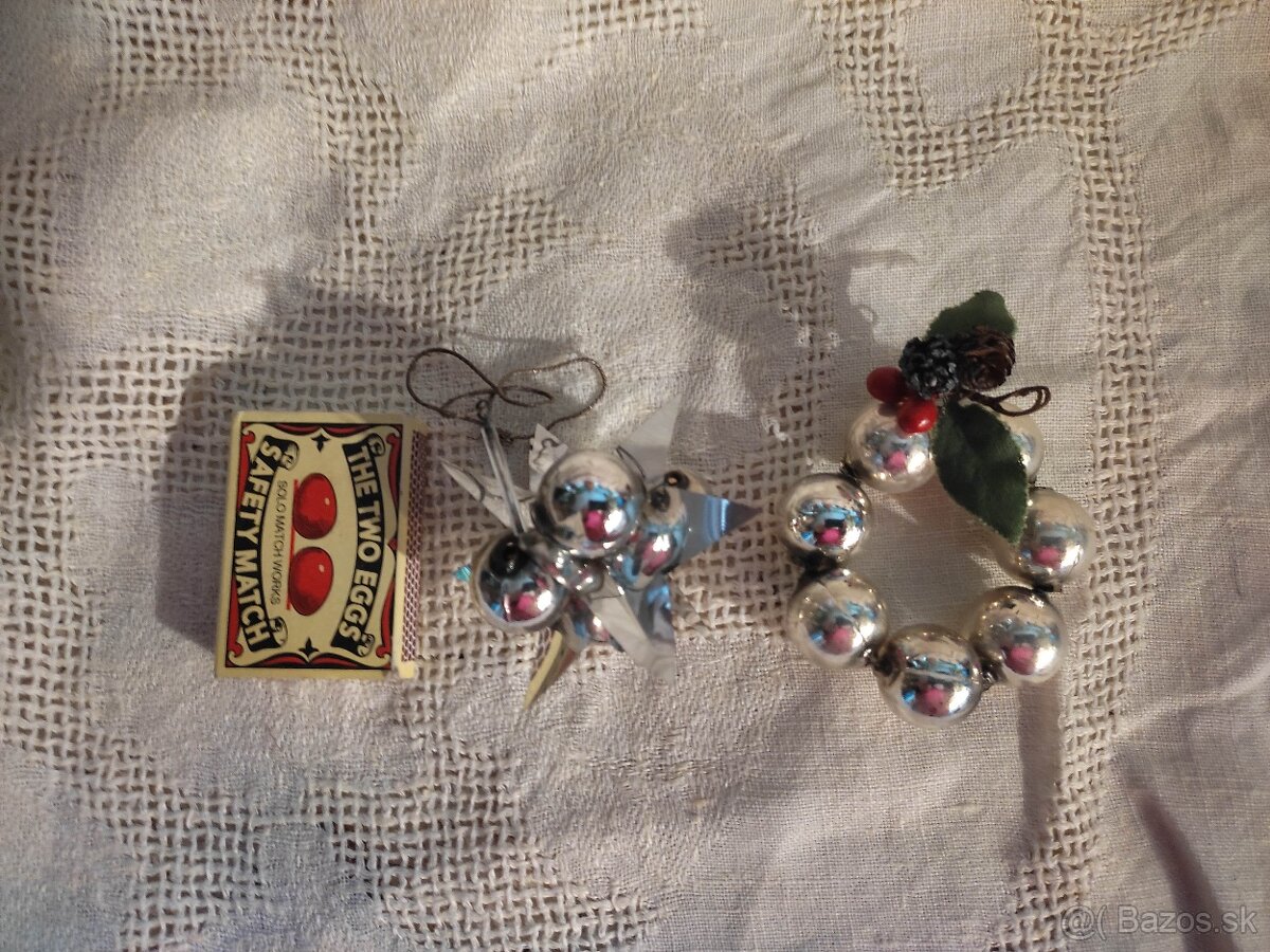 Vianočné ozdoby RETRO - 2