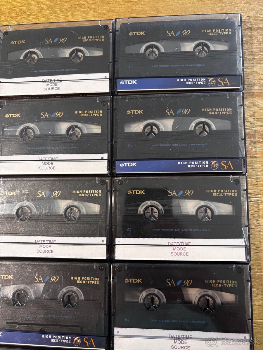 MC AUDIO KAZETY TDK SA 90 type II, MAXELL XL II 90 - 2