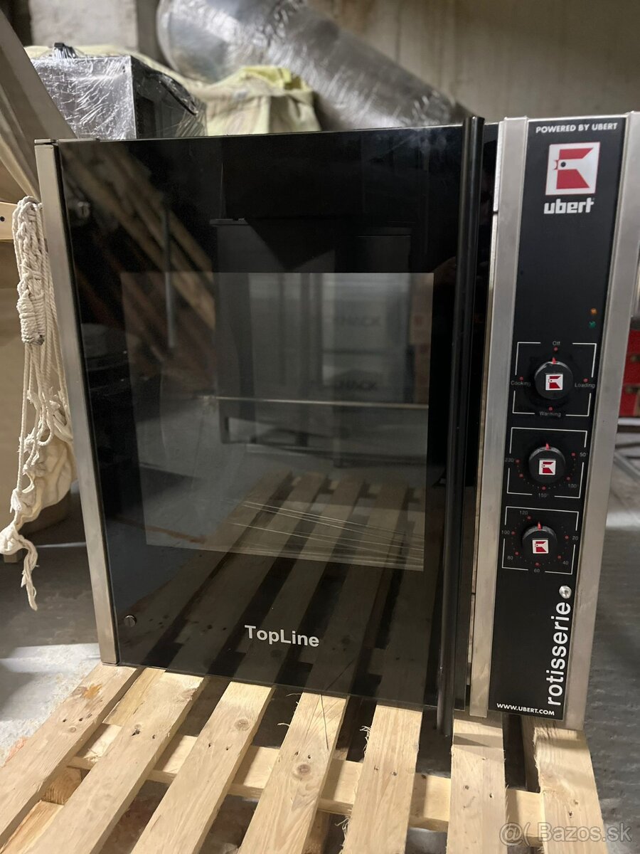 🔥 Predám elektrický gril na kurčatá Top Line Ubert (2019) – - 2