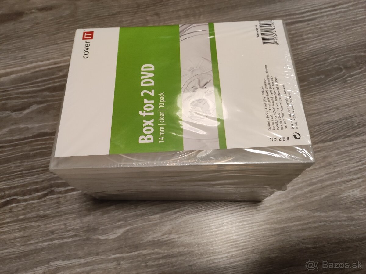 Obaly na 2 dvd - 2