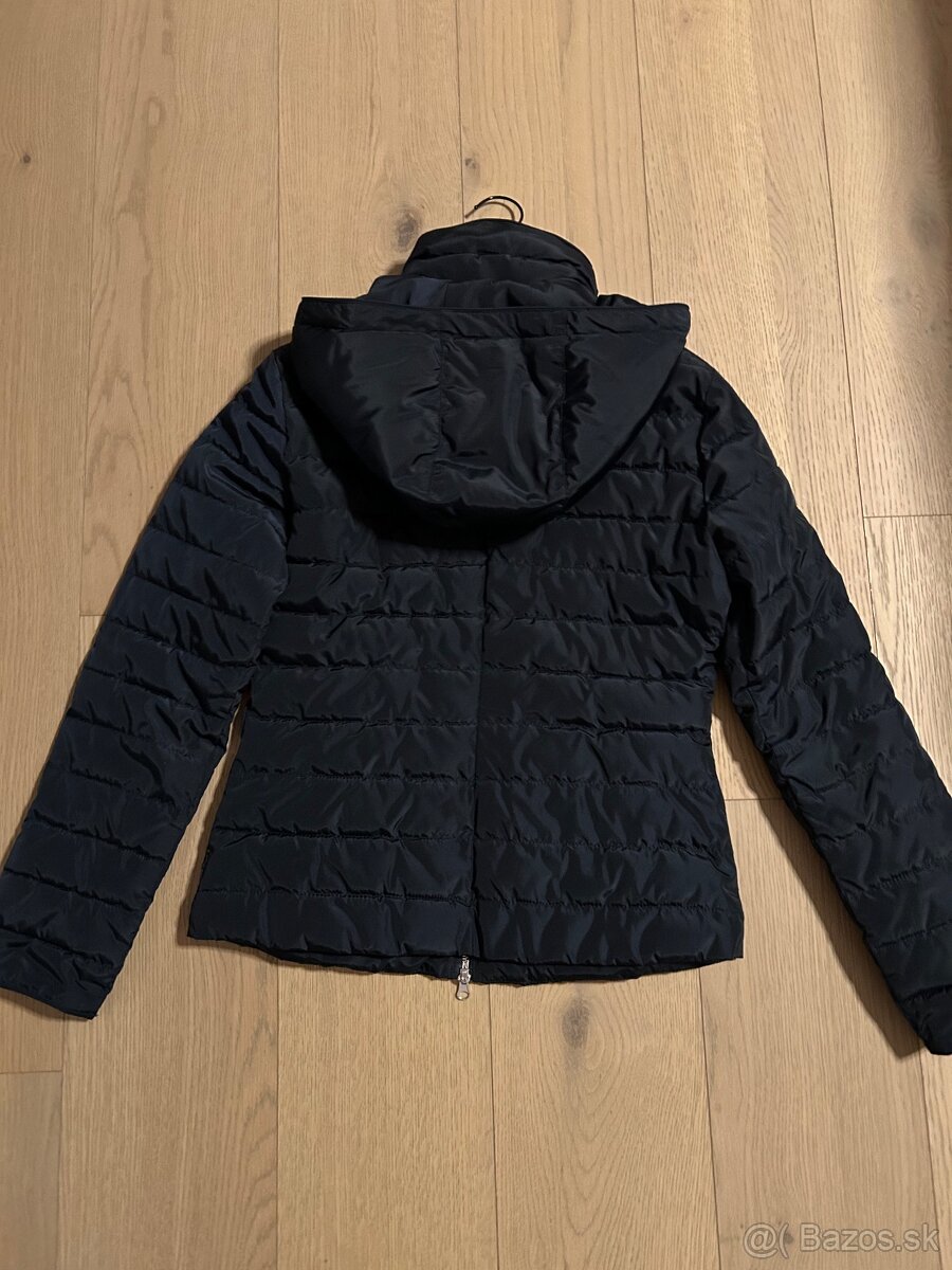 Armani modrá bunda M originál s kapucňou - 2