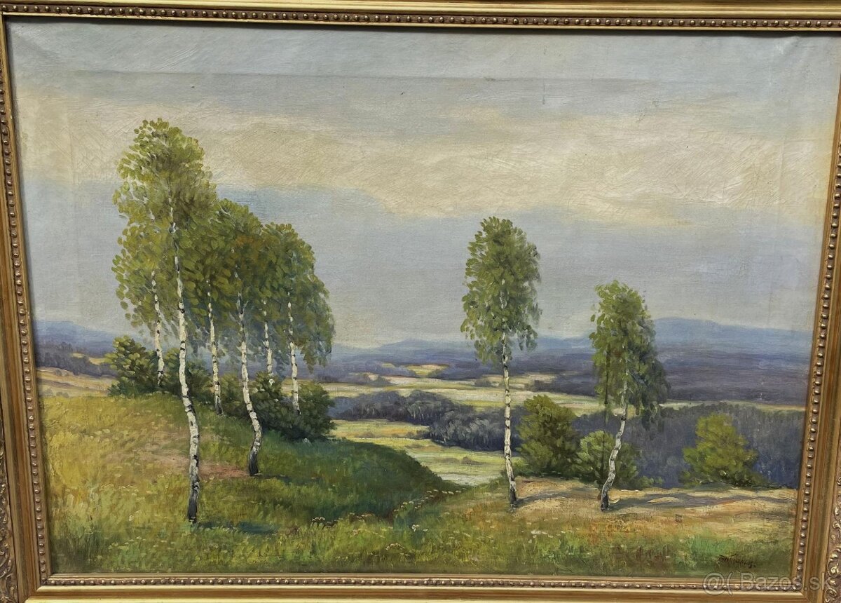 Olejomaľba na plátne. - 2