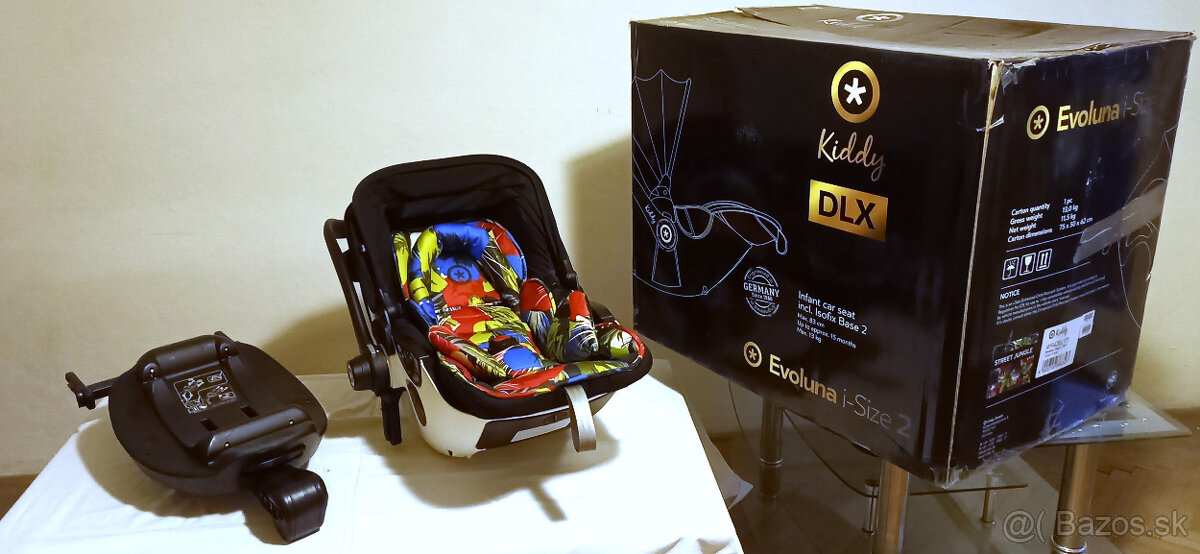 Predáme autosedačku Kiddy Evoluna i-size - 2