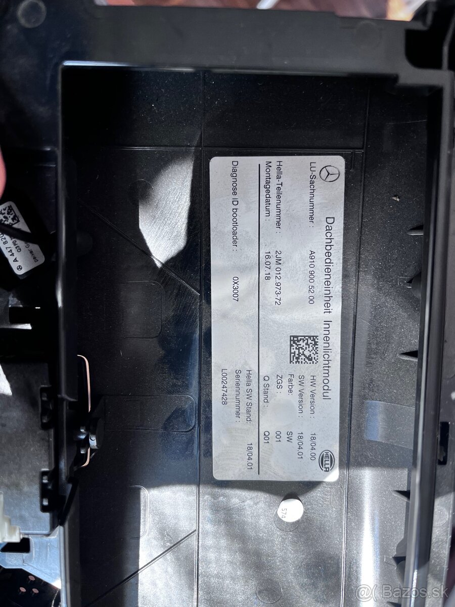 Osvetlenie interieru sprinter w907 - 2