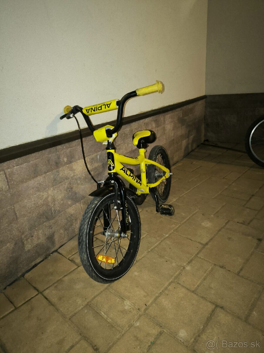 Predám detský bicykel ALPINA - 2
