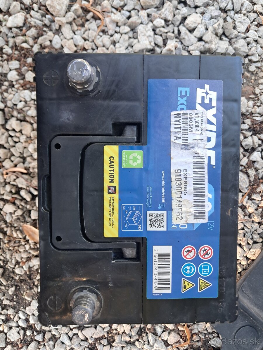 Autobateria EXIDE 60Ah 12V - 2