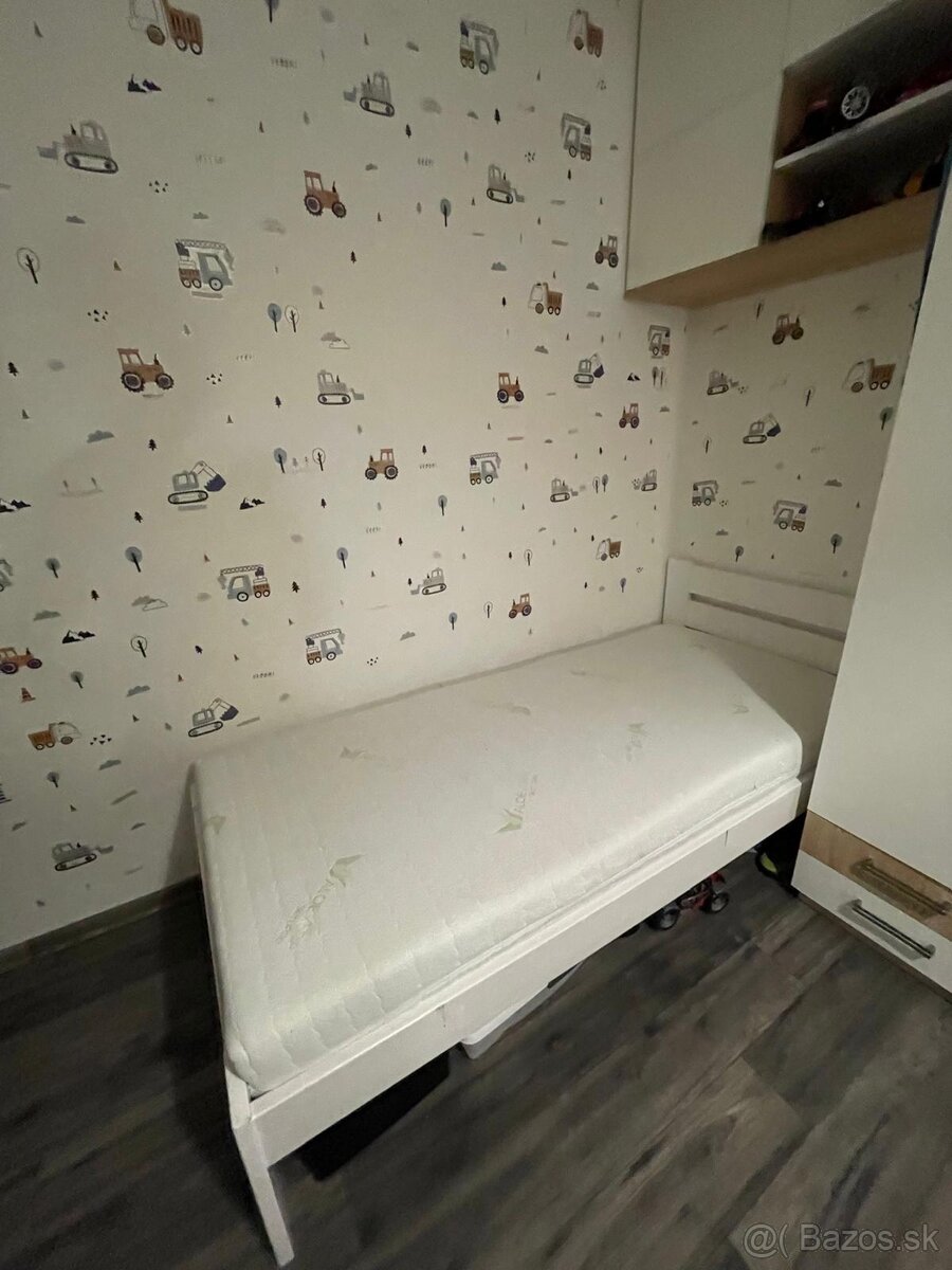Postel s matracom 90x200 - 2