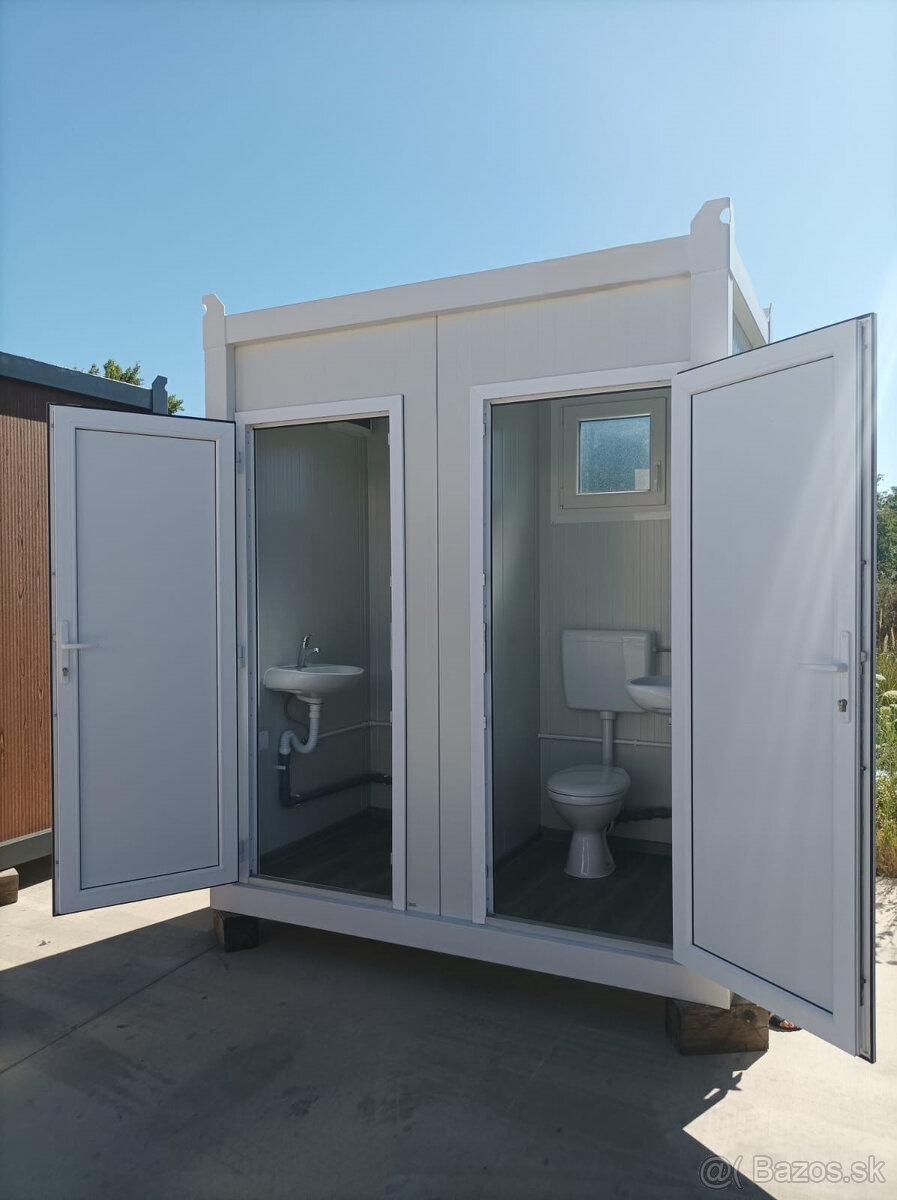 Sanitárny kontajner malý 2,2x1,3m - 2