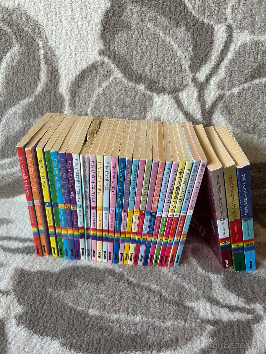 Knihy o vílach Čarovná dúha - 2