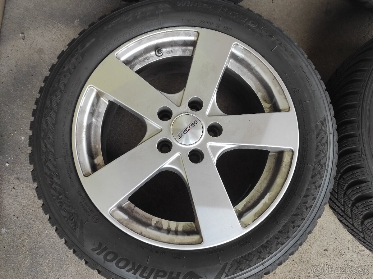 Zimná sada 16" 5x108 Ford 205/55 R16 - 2