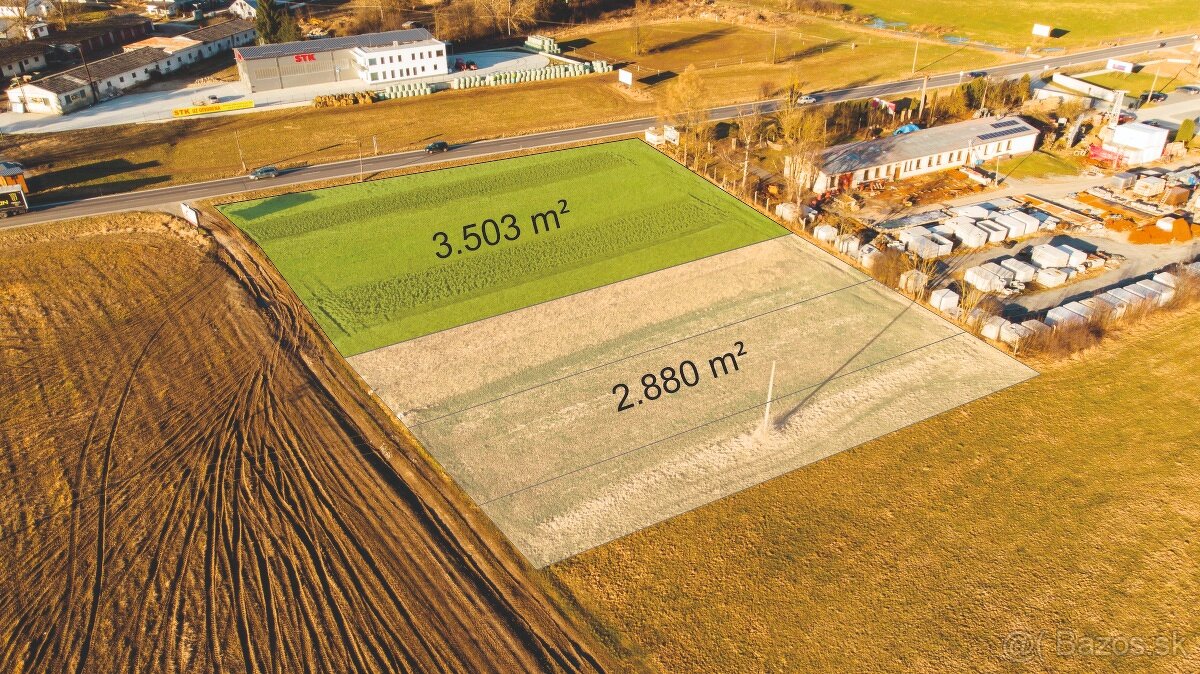 Pozemok Priemyselný Dolný Kubín Veličná - 2