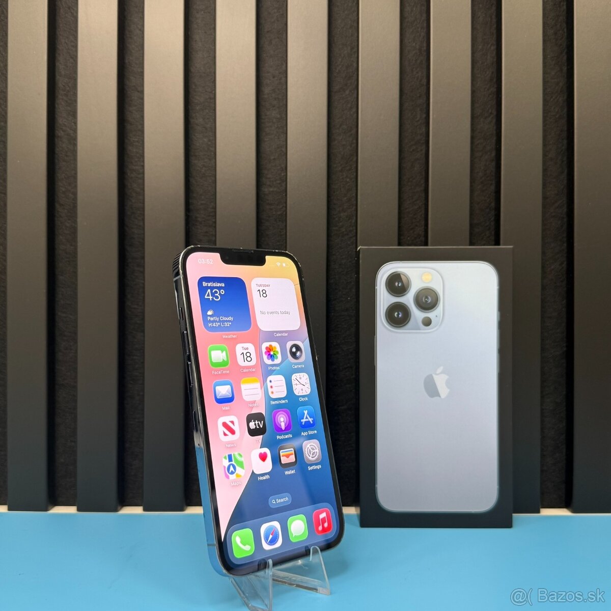 🔵Záruka 1 Rok | iPhone 13 Pro 128 GB Sirrea Blue - 2