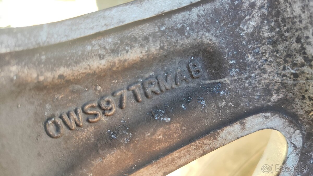 5x100 R16 Chrysler hliníkový disk (rezerva). - 2