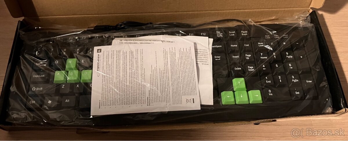 Hráčska klávesnica - 2