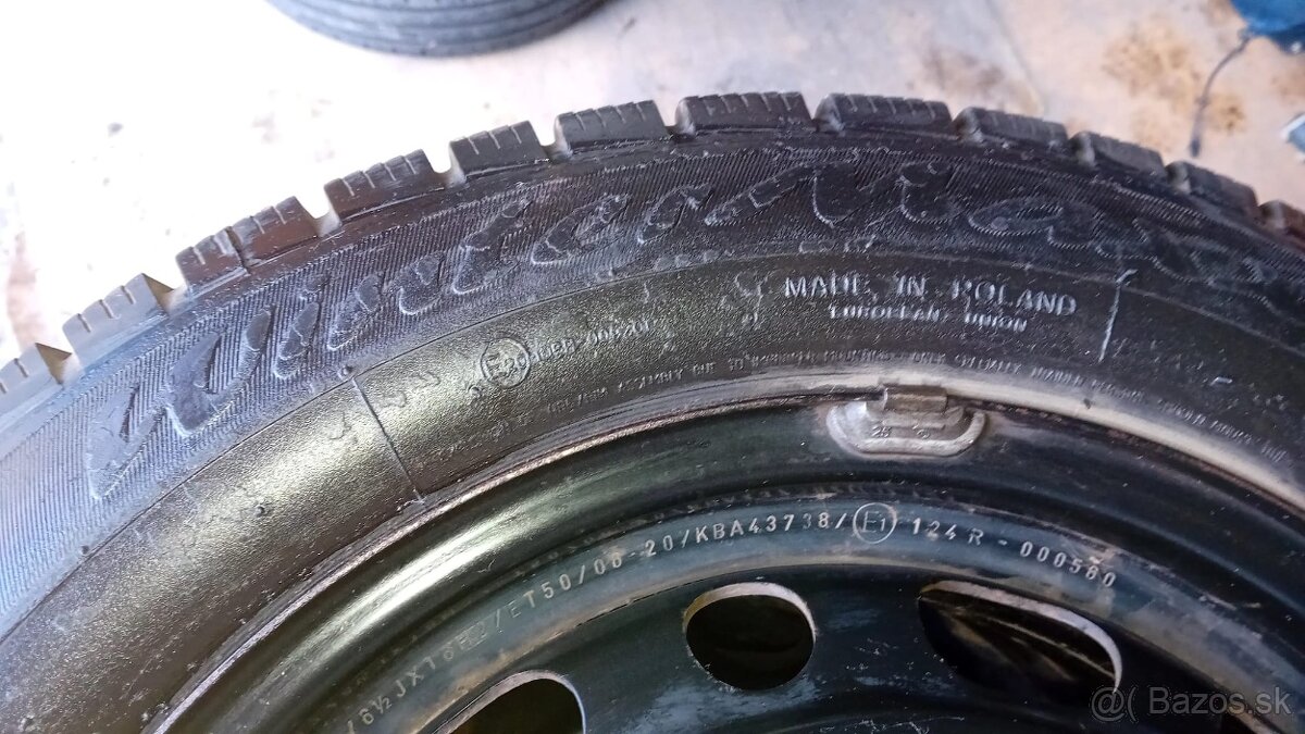 Zimné pneu 205/55 R16 na diskoch - 2