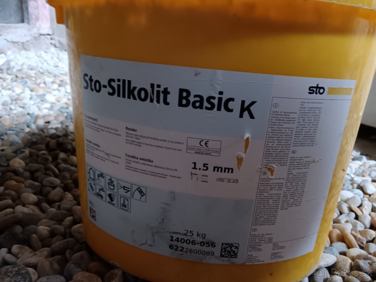 Predám silikónovú fasadnu omietku - 2