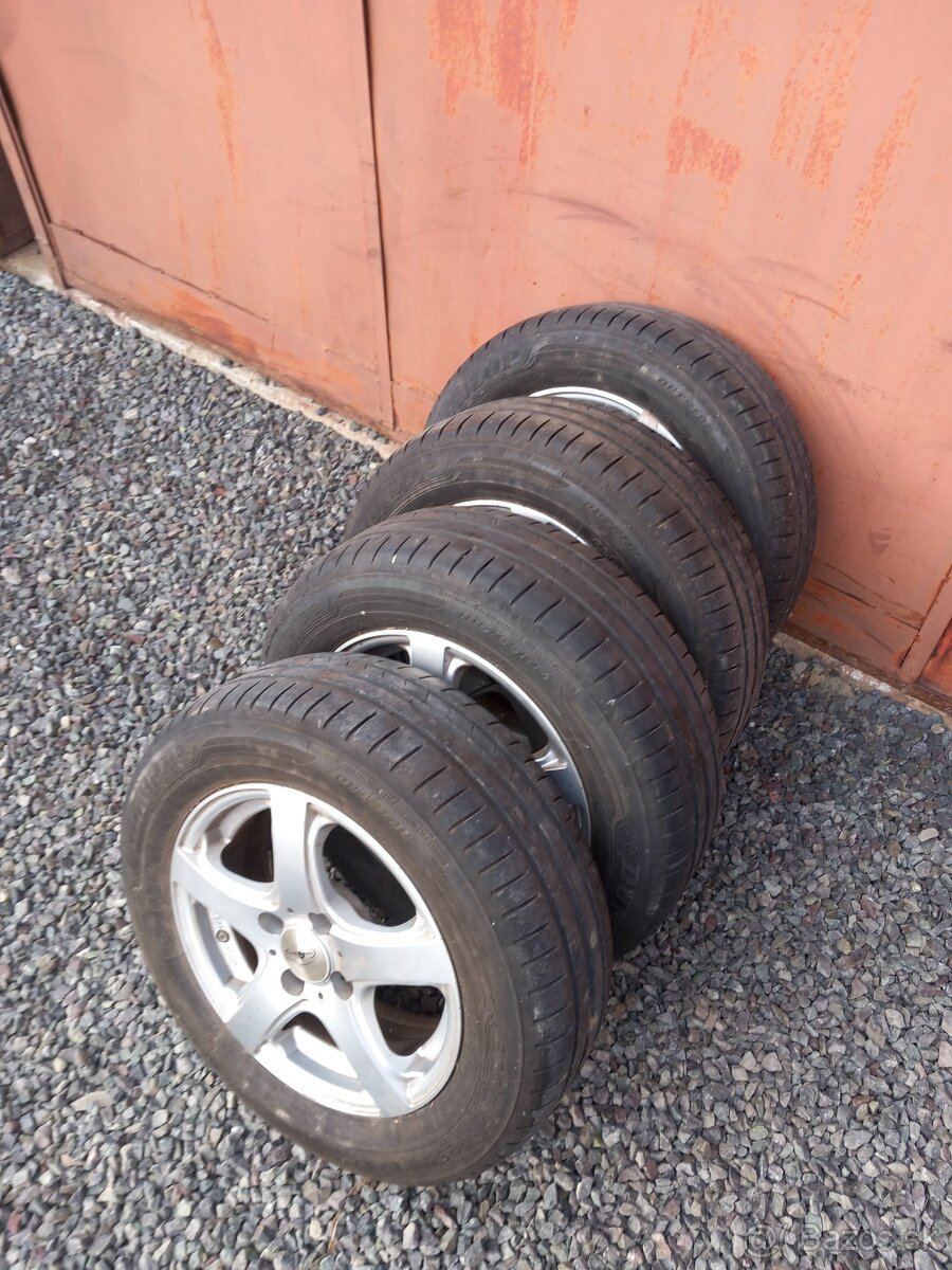 Disky Thália 14" + pneumatiky DUNLOP 4ks - 2