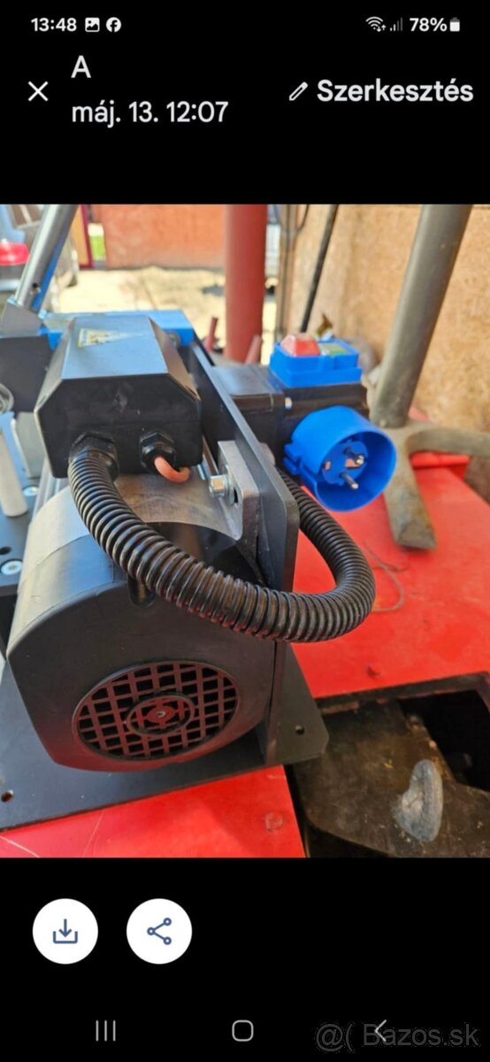 Elektrická rezačka hydraulických hadíc. - - 2