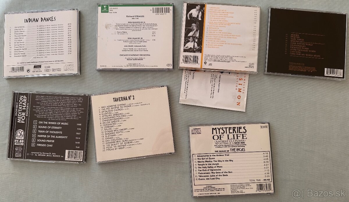 Cdčka Era, Paul Simon,Indian Dances Strauss - 2