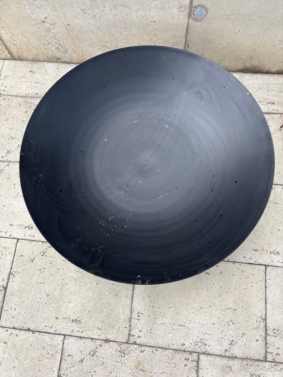 Ohnisko čierne 100cm - 2