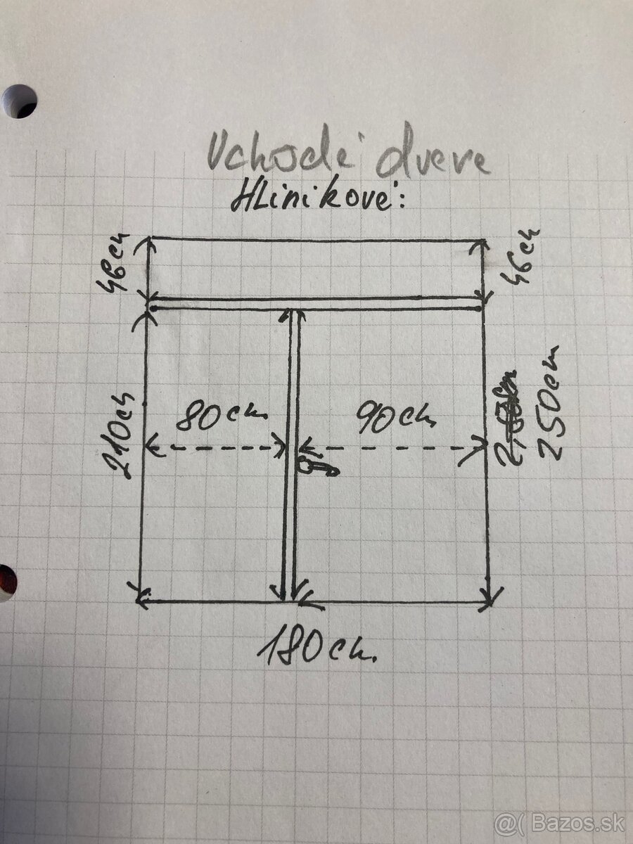 Predám vchodové dvere - 2