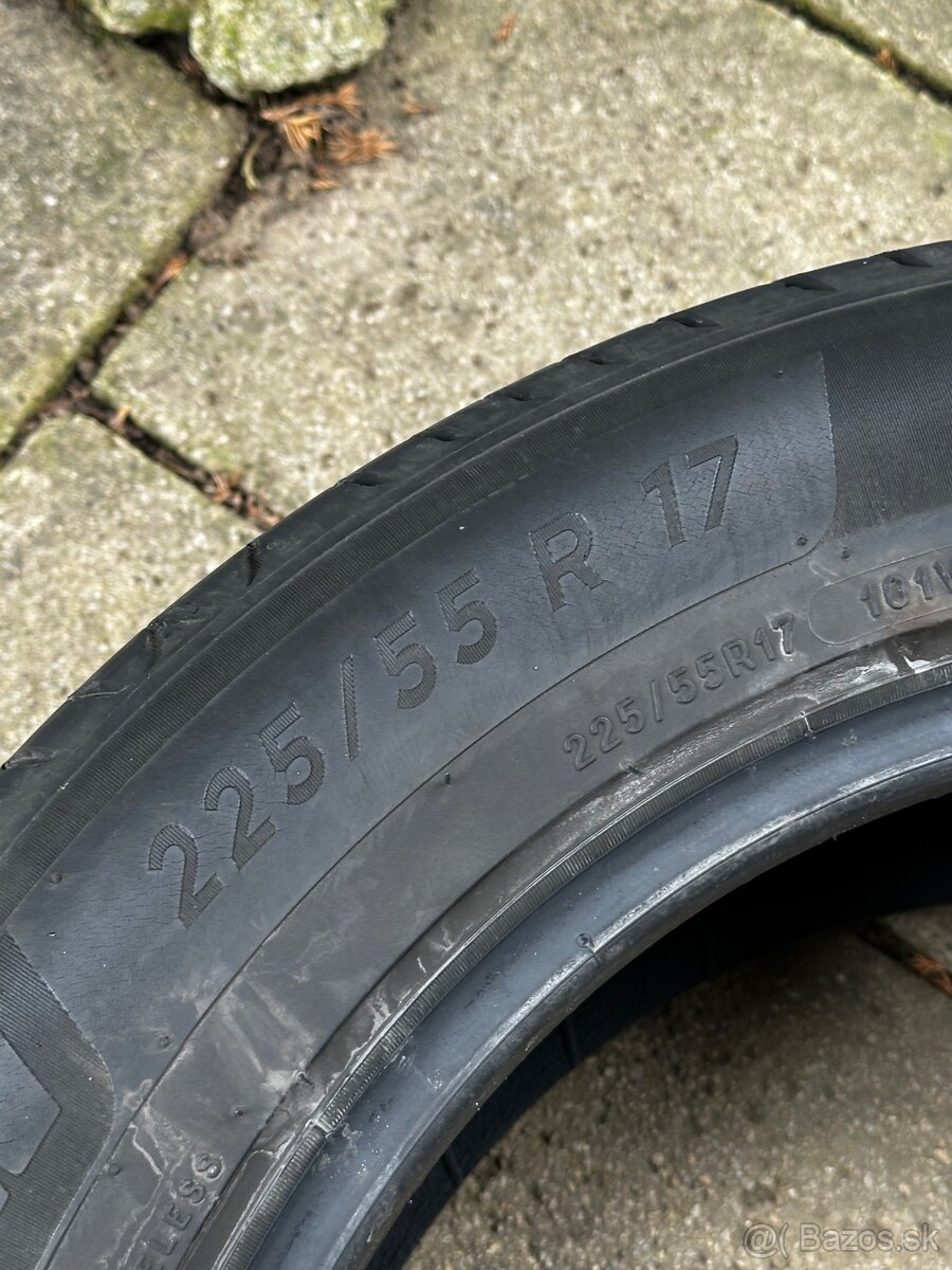 2x LETNÉ 225/55 R17 MICHELIN PRIMACY 4 - 2