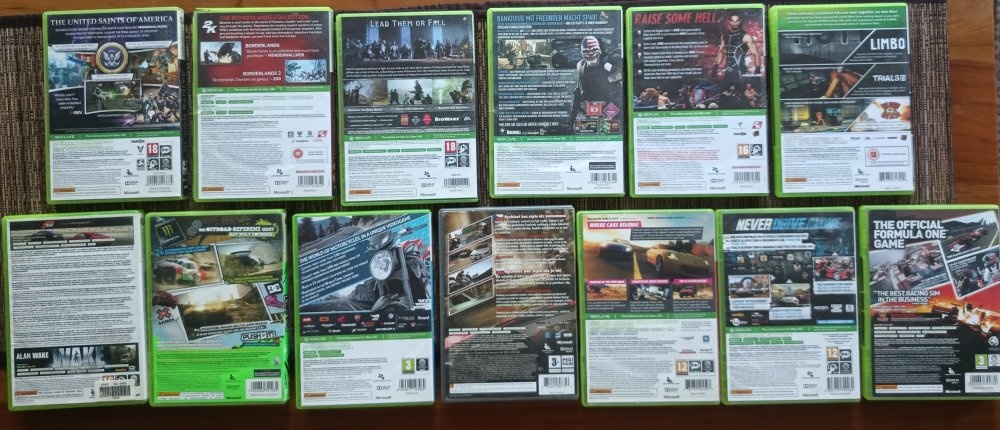 11 kusov XBOX 360 hier - 2
