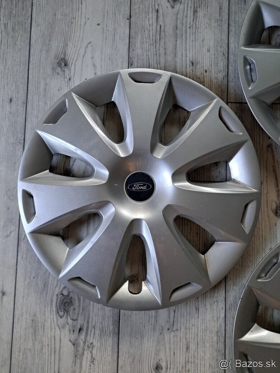 Kryty kolies, puklice FORD R16 veľmi zachovalý stav - 2