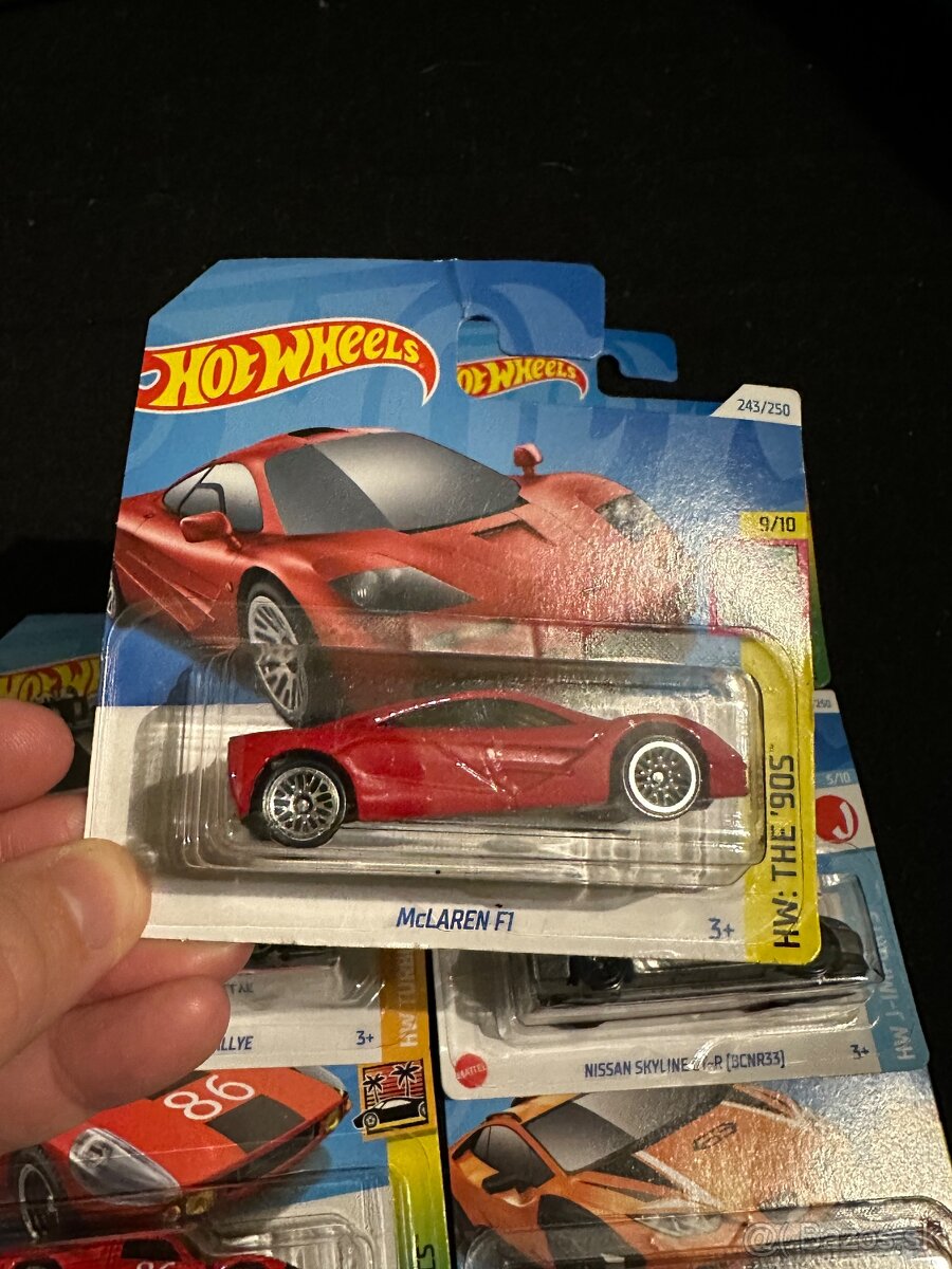 Hot Wheels 10 kusov nové neotvorené - 2