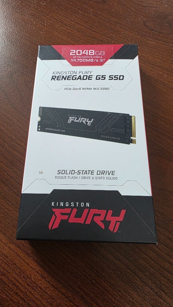 Kingston renegade g5 2tb - 2