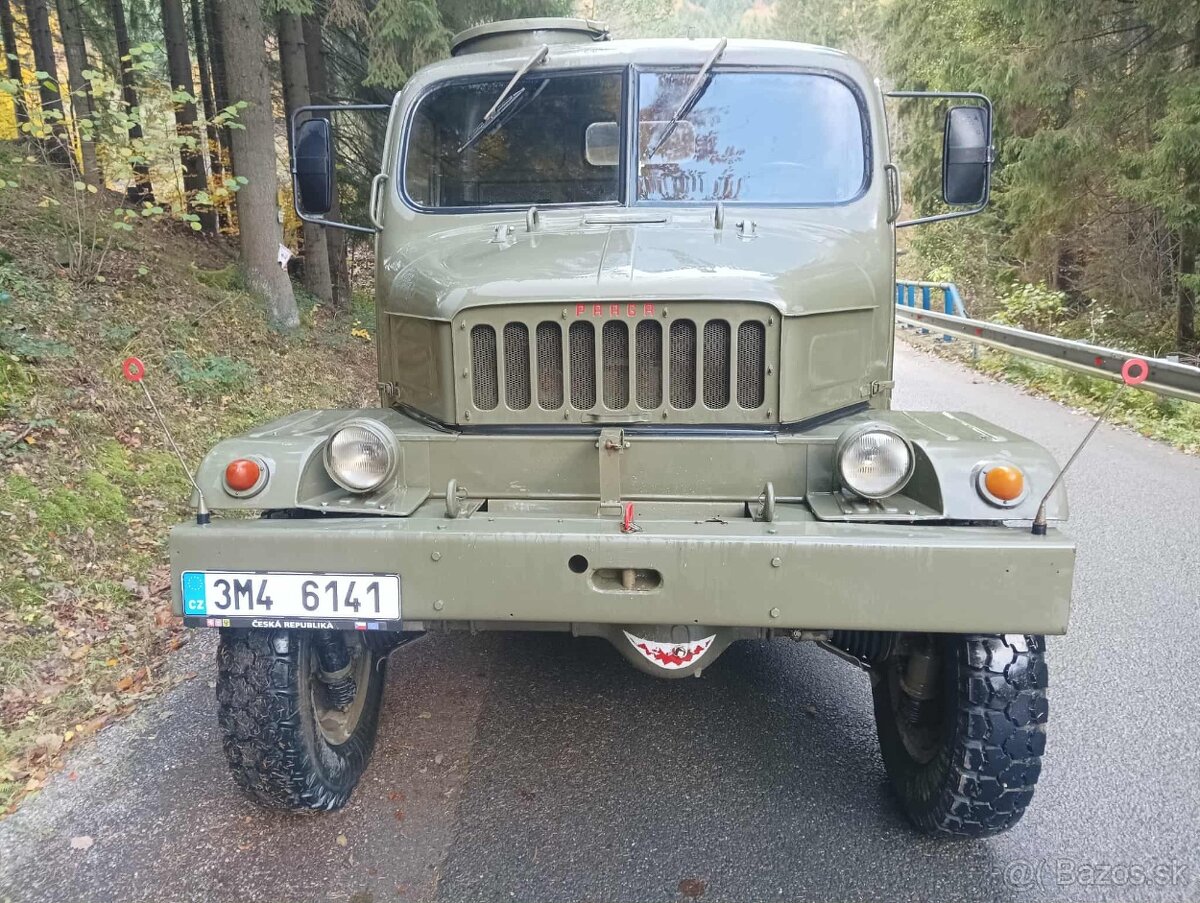 PRAGA V3S - trojstranný sklapač TOP STAV - 2