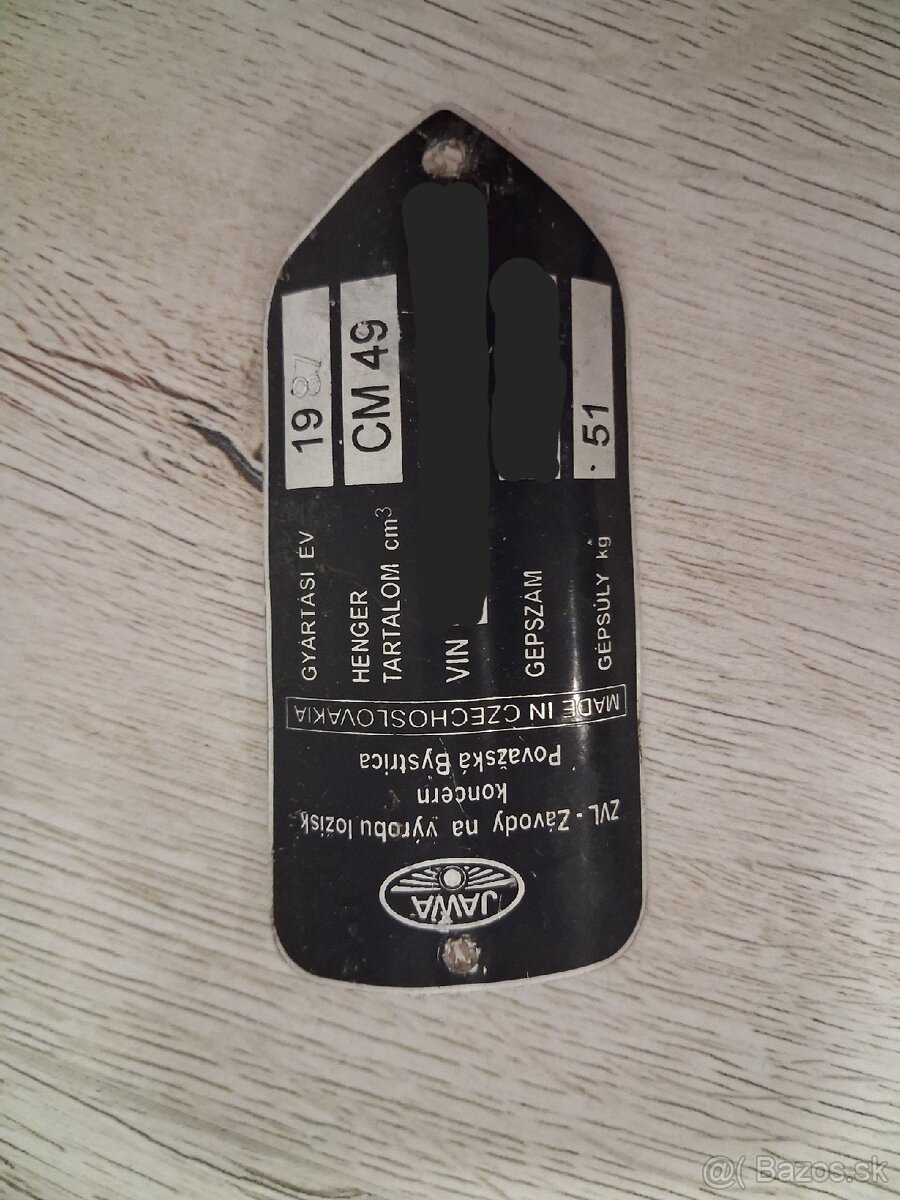 Štítky babetta 207/210 - 2