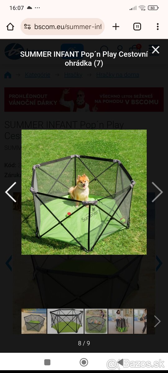 Detská OHRÁDKA pop n play - 2