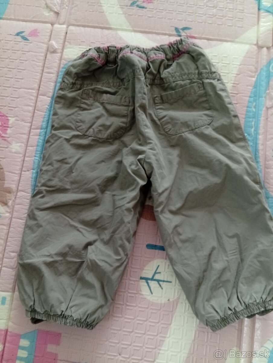 Zateplené nohavice 86 - 2