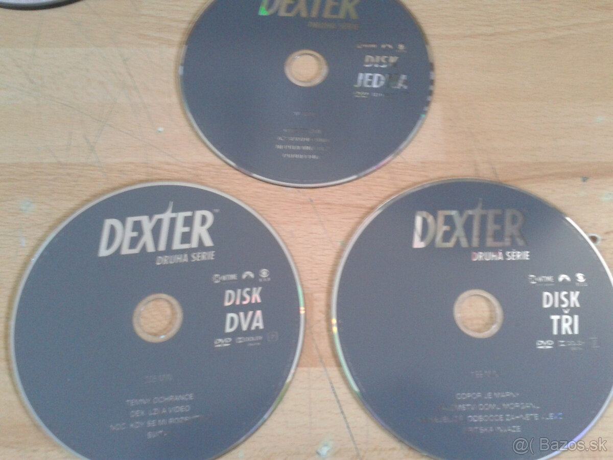 original dexter serial chyba len 1dvd+ine original dvd - 2