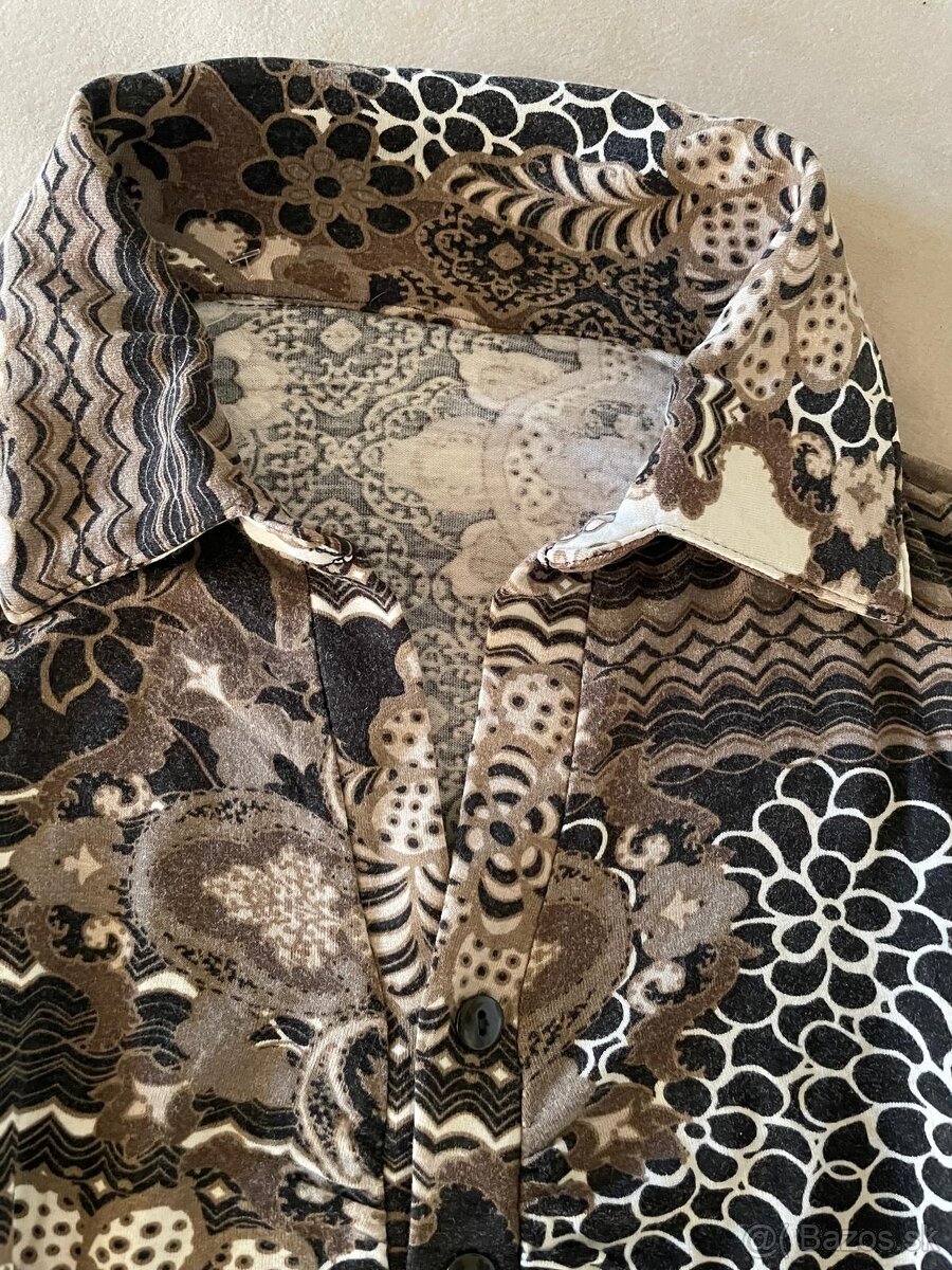 Hnedé tričko XS, S - 2